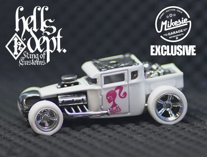 Photo: JDC13 【"MIKESIE GARAGE EXCLUSIVE" HELLBIE'S CYCLOPS BONE SHAKER (FINISHED PRODUCT)】 WHITE