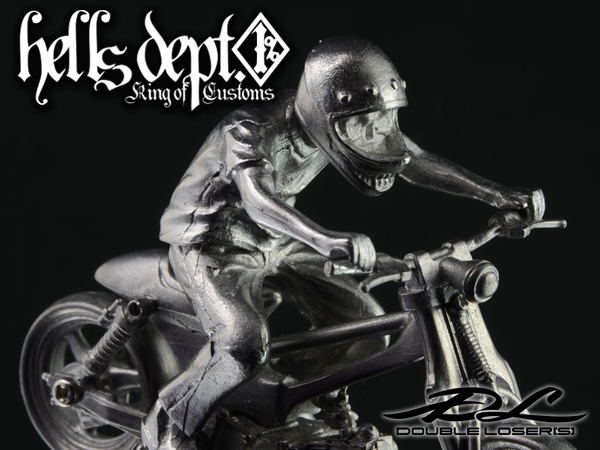 Photo: DOUBLE LOSER[S] 【THE NINE (HONDA SUPER CUB)】 (WHITE METAL)