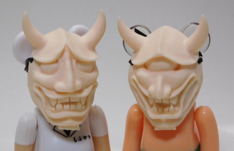 Photo: JDC13 X Modeler MARVEL 【DEMON'S FACE 2-FIGURES SET for BE@RBRICK】(RESIN FIGURES)