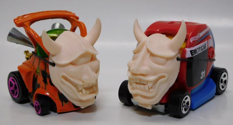 Photo: JDC13 X Modeler MARVEL 【DEMON'S FACE 2-FIGURES SET for BE@RBRICK】(RESIN FIGURES)