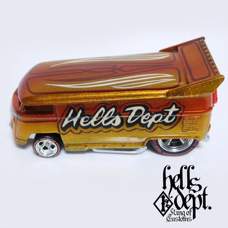 Photo: JDC13 X BOO Pinstriping 【VOLKSWAGEN DRAG BUS (FINISHED PRODUCT)】ORANGE/RR