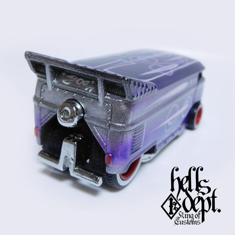 Photo: JDC13 X BOO Pinstriping 【VOLKSWAGEN DRAG BUS (FINISHED PRODUCT)】PURPLE/RR