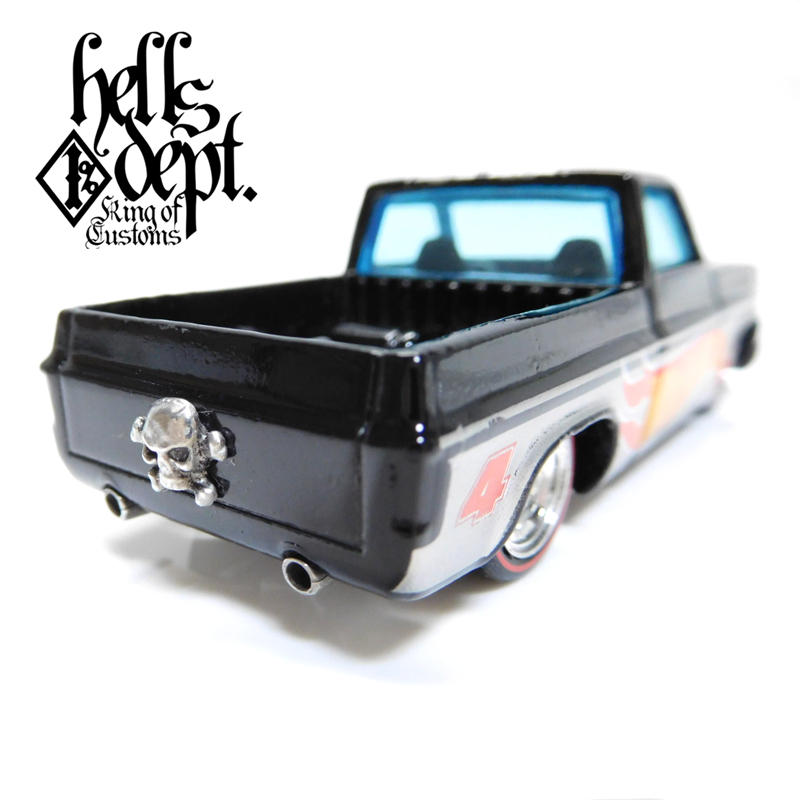 Photo: HELLS DEPT 【'83 CHEVY SILVERADO MONOEYE CHASSIS with SKULL (FINISHED PRODUCT)】BLACK/RR