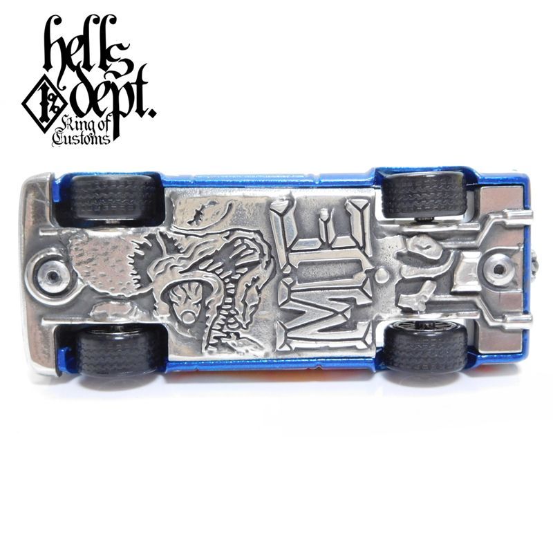 Photo: HELLS DEPT 【'83 CHEVY SILVERADO MONOEYE CHASSIS with SKULL (FINISHED PRODUCT)】BLUE/RR