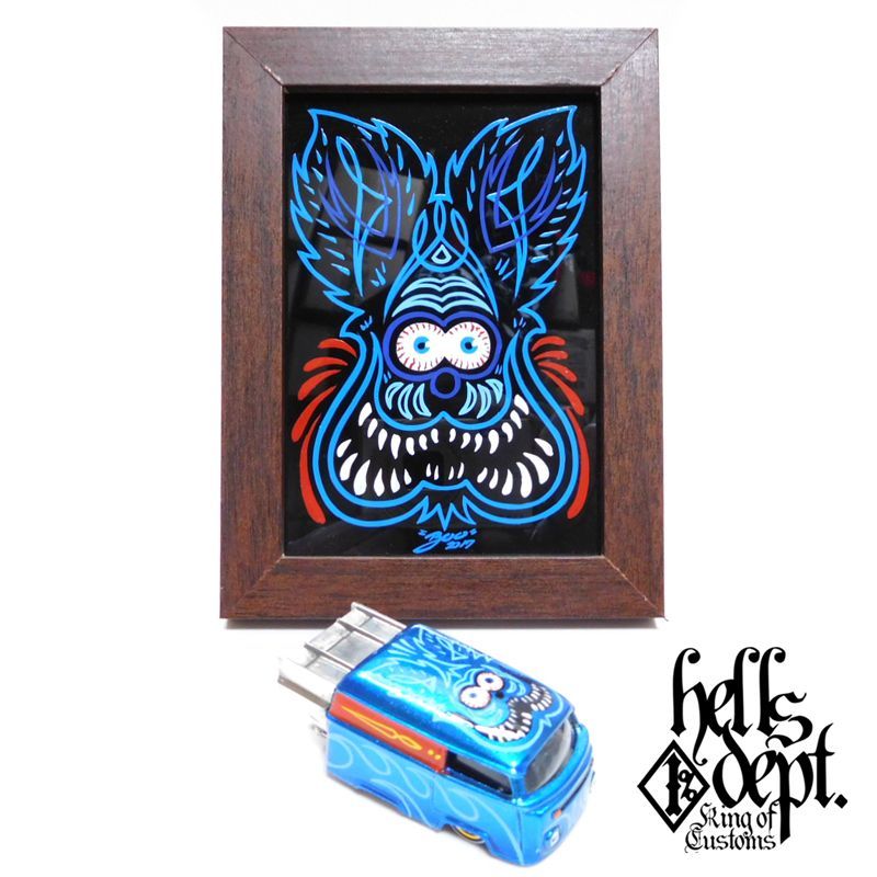 Photo: BOO Pinstriping 【EVWO "FAT MAN" with Pinstriped Picture (FINISHED PRODUCT)】LT.BLUE/RR