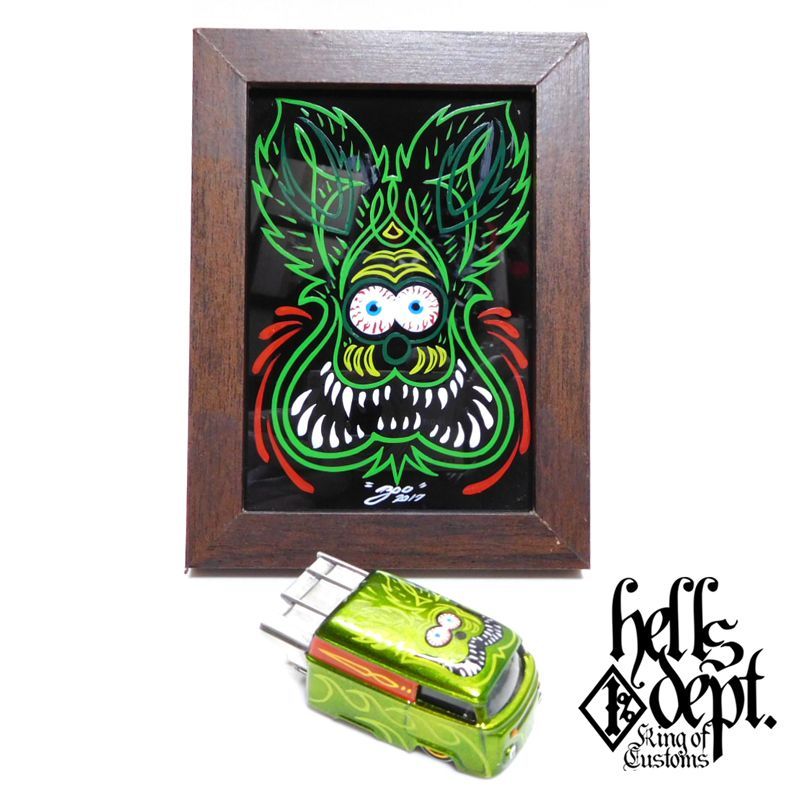 Photo: BOO Pinstriping 【EVWO "FAT MAN" with Pinstriped Picture (FINISHED PRODUCT)】LT.GREEN/RR