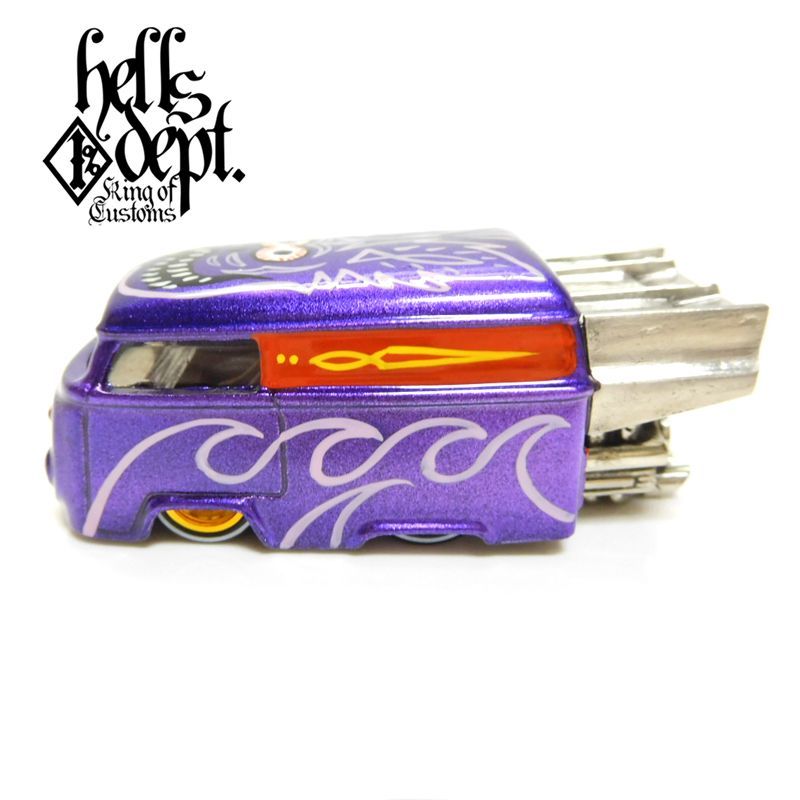 Photo: BOO Pinstriping 【EVWO "FAT MAN" with Pinstriped Picture (FINISHED PRODUCT)】PURPLE/RR