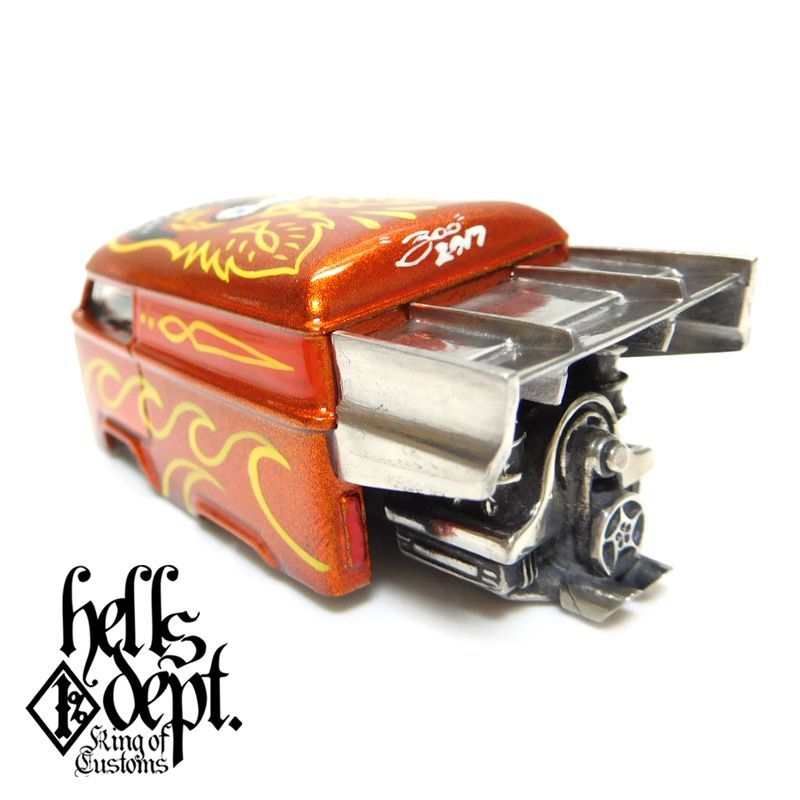Photo: BOO Pinstriping 【EVWO "FAT MAN" with Pinstriped Picture (FINISHED PRODUCT)】ORANGE/RR