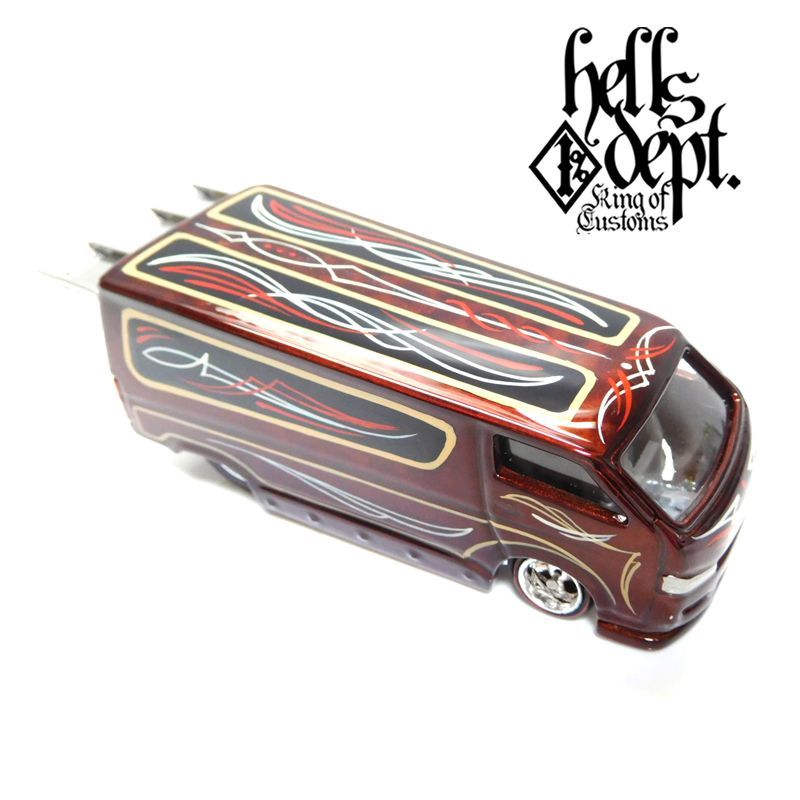 Photo: SHO Pinstriping 【FAST ACE "FULL VERSION" (FINISHED PRODUCT)】BROWN/RR