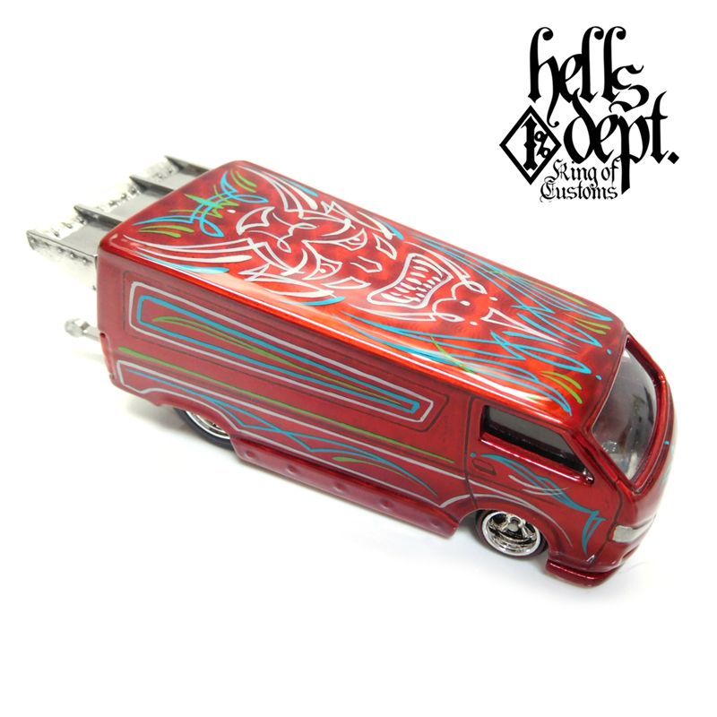 Photo: SHO Pinstriping 【FAST ACE "FULL VERSION" (FINISHED PRODUCT)】RED/RR
