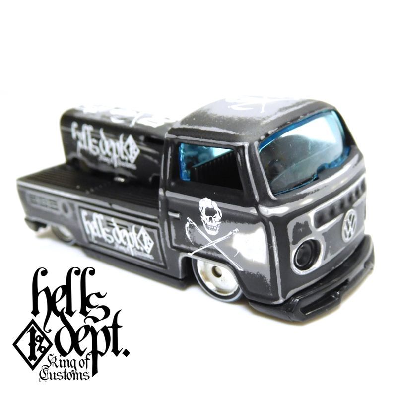 Photo: REDRUM X JDC13 【VOLKSWAGEN T2 PICKUP with MICRO DRAG BUS (FINISHED PRODUCT)】 BLACK-GRAY