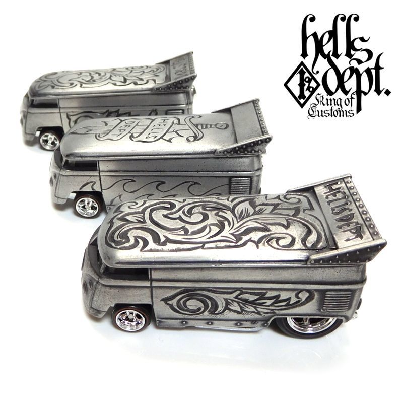 Photo: BOO Pinstriping 【"VIETNAM ZIPPO シリーズ" VW DRAG BUS (FINISHED PRODUCT)】 ZAMAC/RR