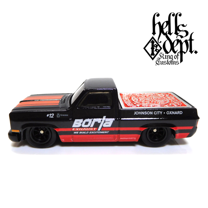 Photo: JDC13 【"DARUMA" '83 CHEVY SILVERADO with TONNEAU COVER (FINISHED PRODUCT)】 BLACK/RR