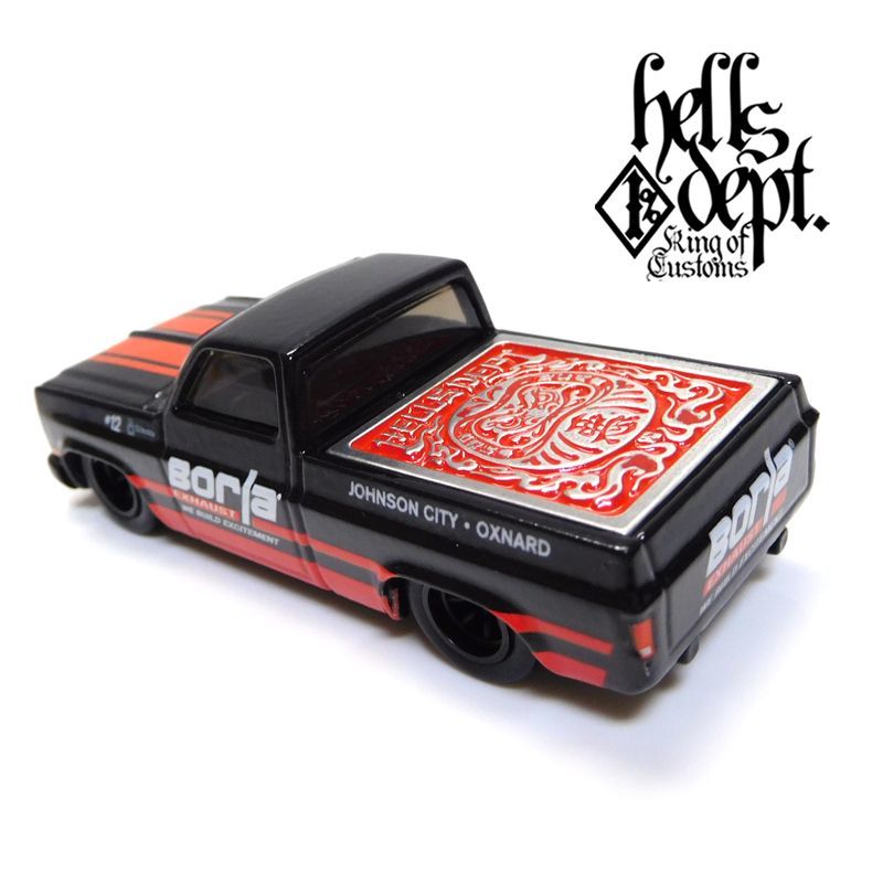 Photo: JDC13 【"DARUMA" '83 CHEVY SILVERADO with TONNEAU COVER (FINISHED PRODUCT)】 BLACK/RR