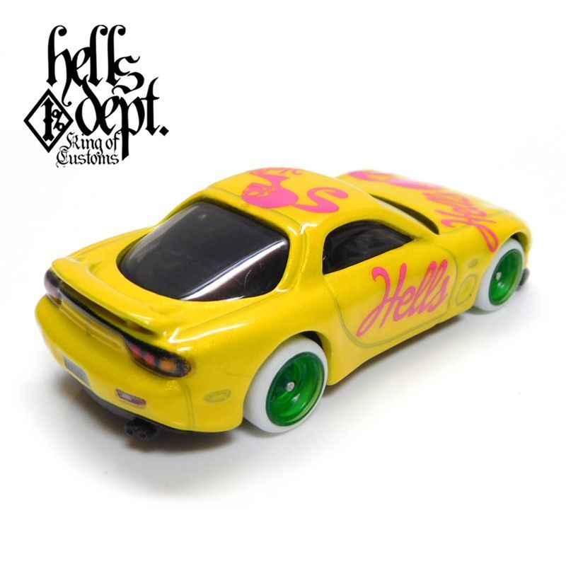 Photo: JDC13 【"HELLBIE" '95 MAZDA RX-7 (FINISHED PRODUCT)】YELLOW/RR