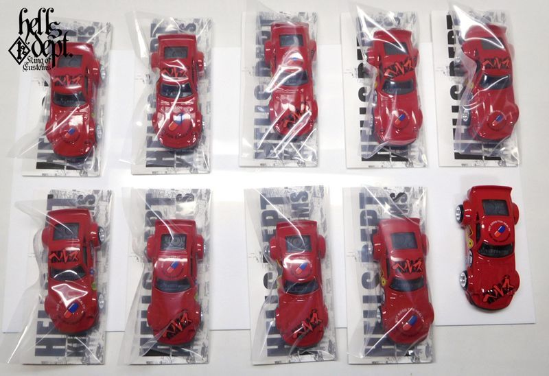 Photo: JDC13 【"HELLS" NISSAN FAIRLADY Z (FINISHED PRODUCT)】 RED/RR (MYSTERY PACKED)