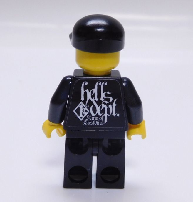 Photo: HELLS DEPT- DECAL 【"MINI FIG"】(for LEGO)