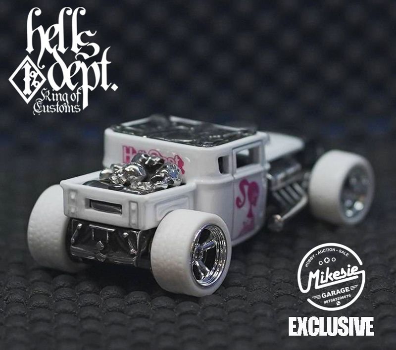 Photo: JDC13 【"MIKESIE GARAGE EXCLUSIVE" HELLBIE'S CYCLOPS BONE SHAKER (FINISHED PRODUCT)】 WHITE/RR