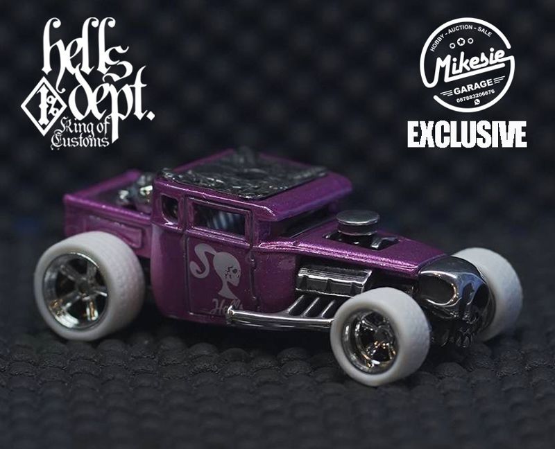 Photo: JDC13 【"MIKESIE GARAGE EXCLUSIVE" HELLBIE'S CYCLOPS BONE SHAKER (FINISHED PRODUCT)】 PINK/RR