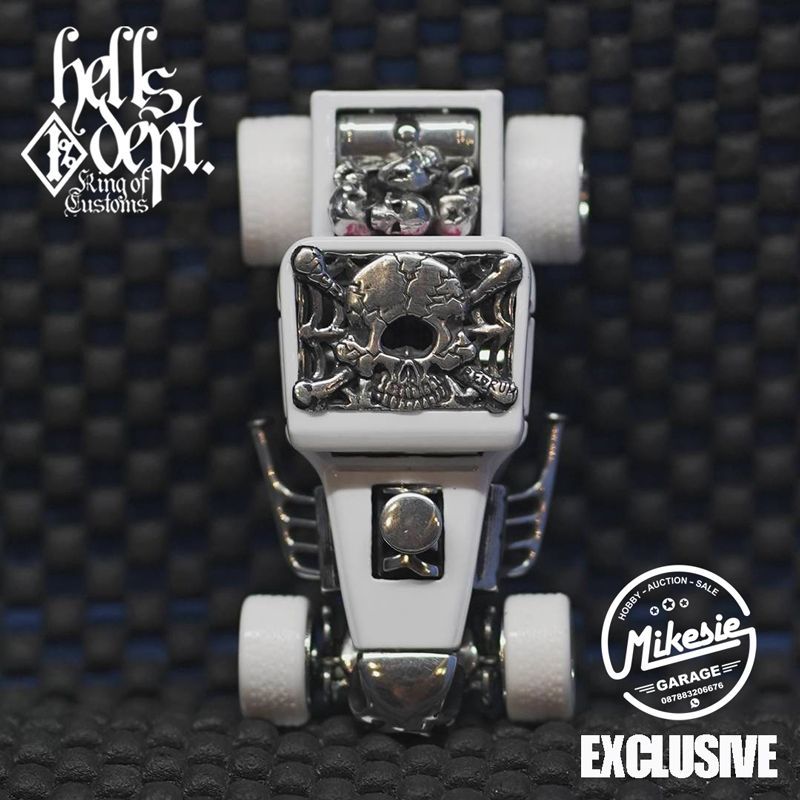 Photo: JDC13 【"MIKESIE GARAGE EXCLUSIVE" HELLBIE'S CYCLOPS BONE SHAKER (FINISHED PRODUCT)】 WHITE/RR
