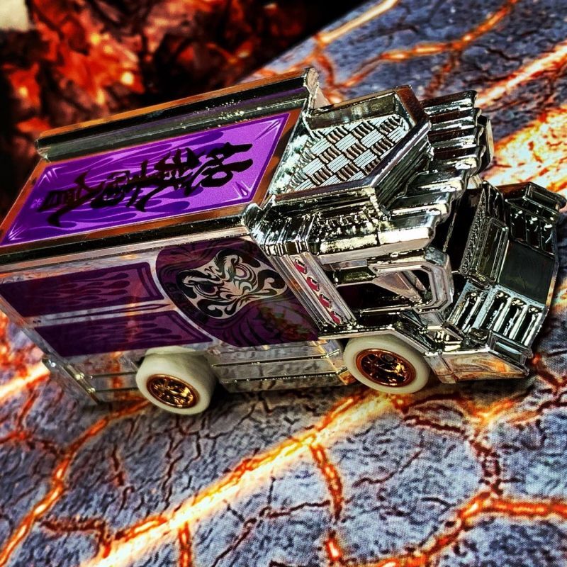 Photo: PRE-ORDER - JDC13 【HELLS DEPT RAIJIN EXPRESS "JIGOKU DEKOTORA" (FINISHED PRODUCT)】PURPLE/RR (EXPECTED SHIP DATE JUN 21, 2021)