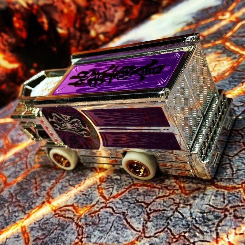 Photo: PRE-ORDER - JDC13 【HELLS DEPT RAIJIN EXPRESS "JIGOKU DEKOTORA" (FINISHED PRODUCT)】PURPLE/RR (EXPECTED SHIP DATE JUN 21, 2021)