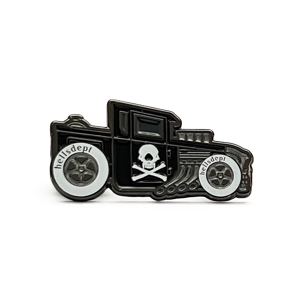 Photo: HELLS DEPT x FUNKASTOK MOTORS 【"CYCLOPS" PINS】BLACK