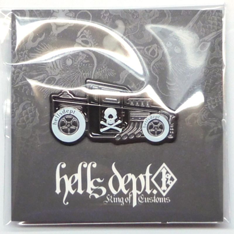 Photo: HELLS DEPT x FUNKASTOK MOTORS 【"CYCLOPS" PINS】BLACK